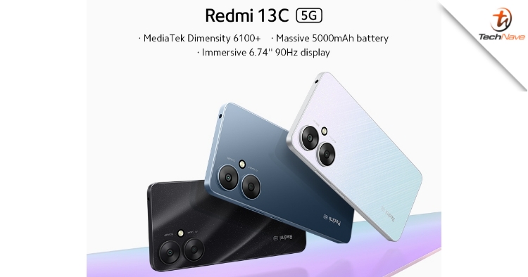Redmi 13C 5G Malaysia release - Dimensity 6100+ SoC and 50MP AI camera from RM699