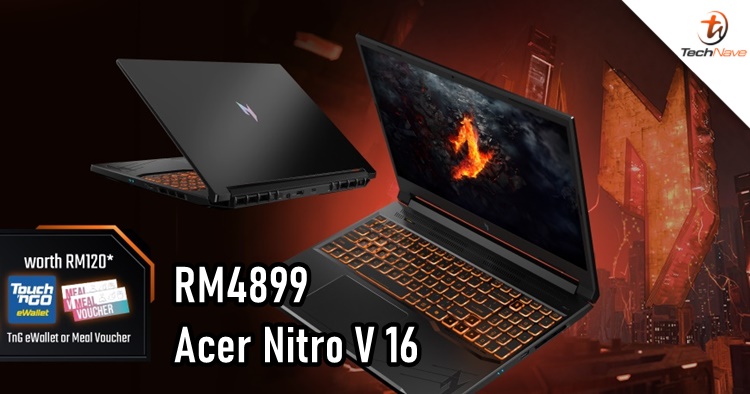 Acer Nitro V 16 Malaysia release - Ryzen 8000 series + RTX 4050, priced at RM4899