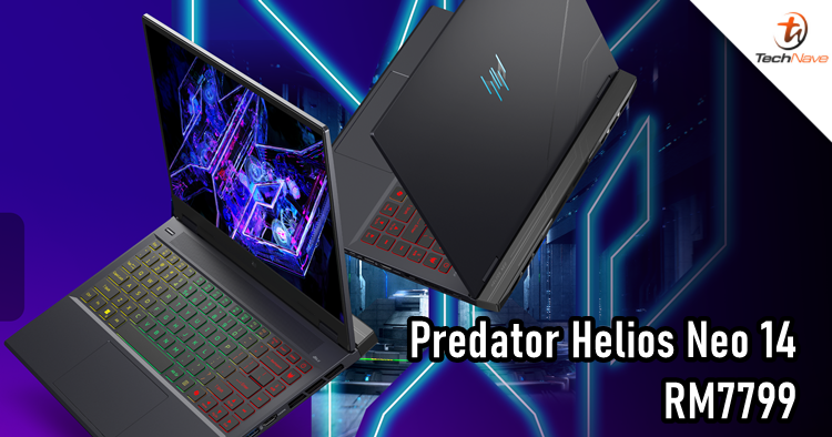Predator Helios Neo 14 Malaysia release - Intel Core Ultra 9 processorr & RTX 4060, priced at RM7799
