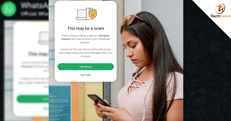 WhatsApp can now check known and unknown device linking for scams